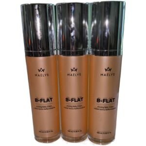 Maelys Cosmetics B-FLAT Firming Belly Cream 3.38oz Set of 3 Skin Tightening
